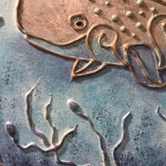 Hand Painted Hot Glue Art - Picture 3 of 7